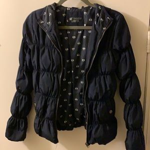 Aeropostale Bethany Mota. Women puffer navy blue jacket. Excellent condition.